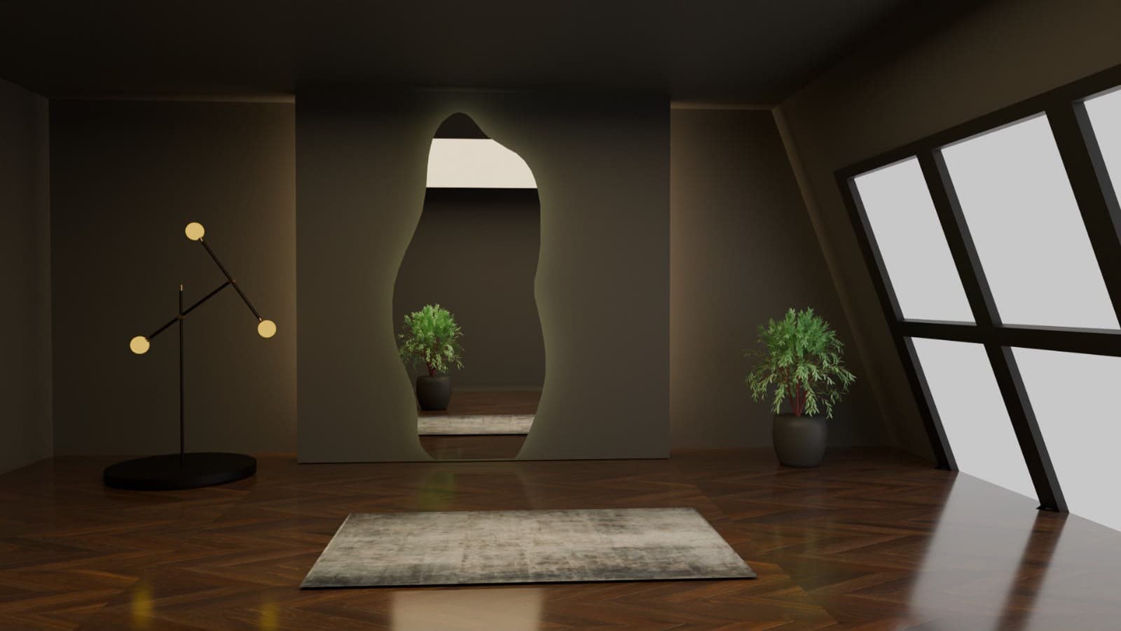 Loft hacim ve ışık etüdü